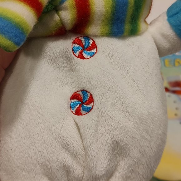 Plush snowman with story book - Picture 4 of 7